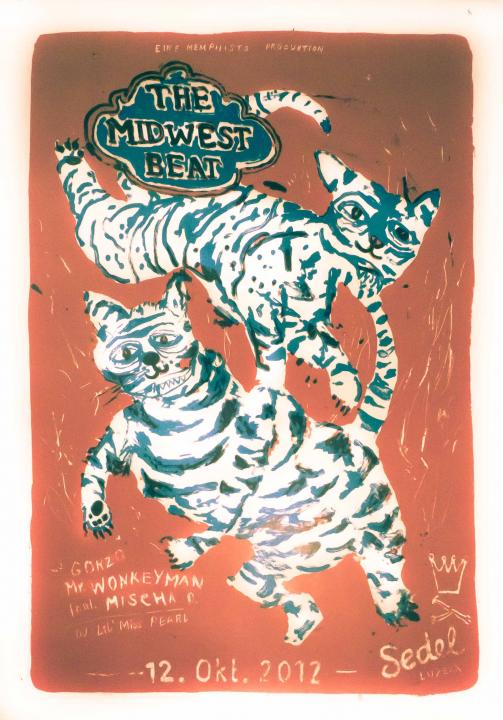 12.10.2012 THE MIDWEST BEAT / GONZO, WONKEYMAN FEAT MISCHA D. / DJ LIL MISS PEARL