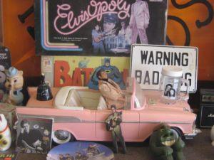 Elvis has a pink Cadillac