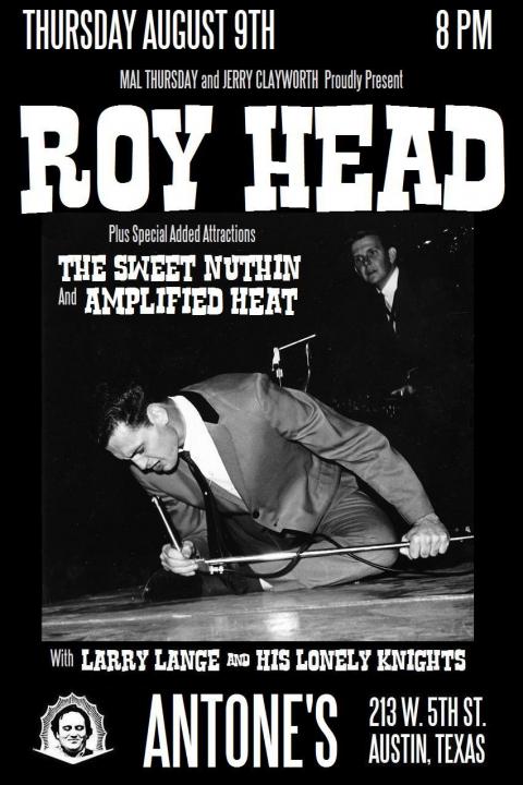 MTP Roy Head Antone's 8-9-12 AmpHeat, Sweet Nuthin