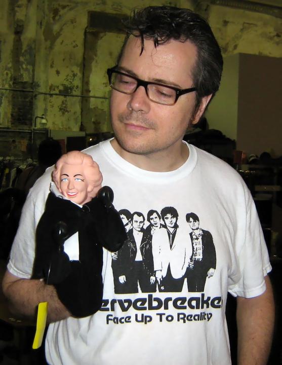 John Battles with Maggie Puppet