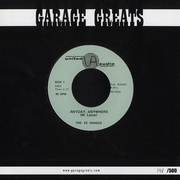The Es-Shades - Anyday, Anywhere/Without My Love (2008 Reissue)