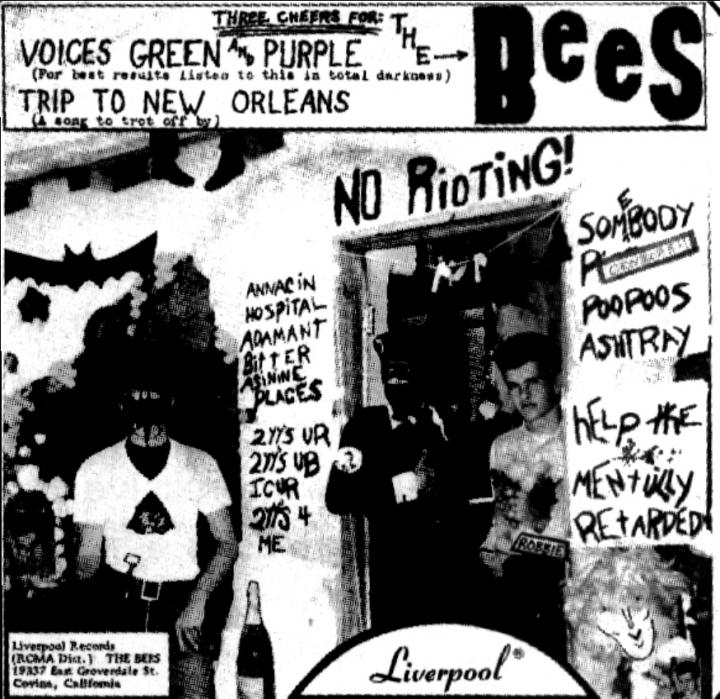 The Bees - Voices Green And Purple (1966)