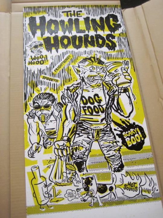 HOWLING HOUNDS poster 2