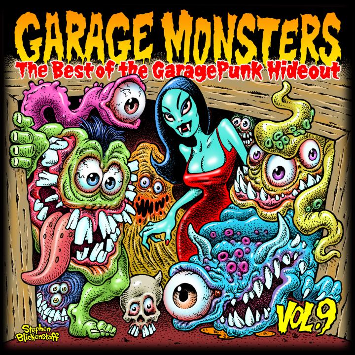 Garage Monsters (Front Cover)